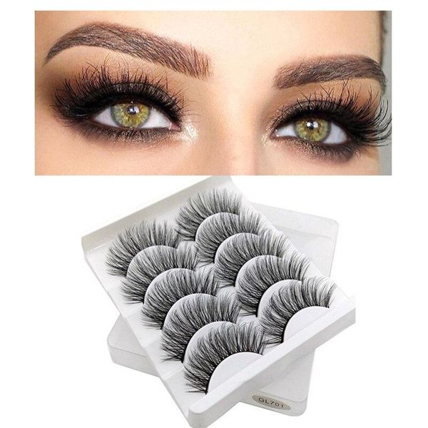 false eyelashes 5pairs mink hair natural/thick long eye lashes wispy makeup beauty extension tools
false eyelashes 5pairs mink hair natural/thick long eye lashes wispy makeup beauty extension tools