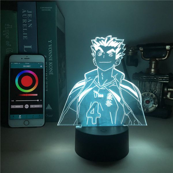 kids room table 3d lamp acrylic night light haikyuu akaashi keiji nightlight color changing atmosphere decoration anime fans gift
kids room table 3d lamp acrylic night light haikyuu akaashi keiji nightlight color changing atmosphere decoration anime fans gift