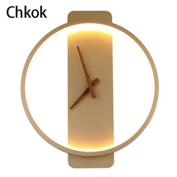wall lamp chkok fashion design modern lndoor led clock nordic unique elegant bedroom living room
wall lamp chkok fashion design modern lndoor led clock nordic unique elegant bedroom living room