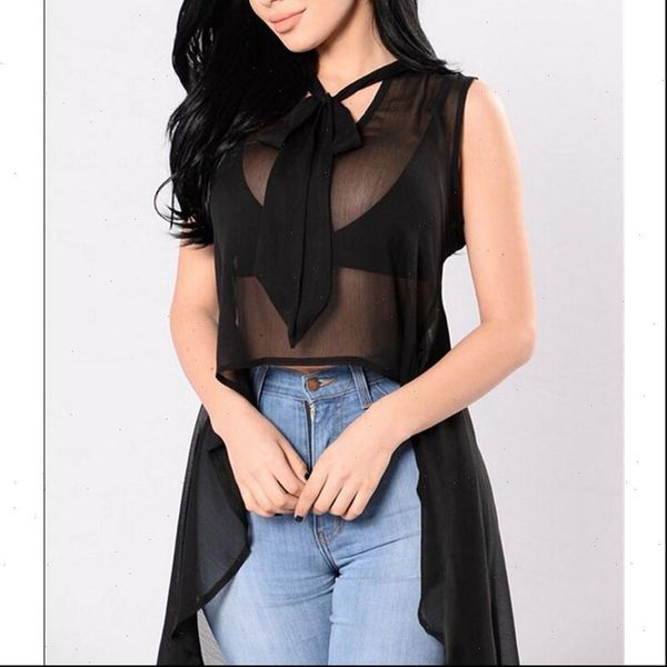 womens blouses sale fashion women sleeveless blouse solid color transparency loose casual summer sheer long streetwear, White
womens blouses sale fashion women sleeveless blouse solid color transparency loose casual summer sheer long streetwear, White