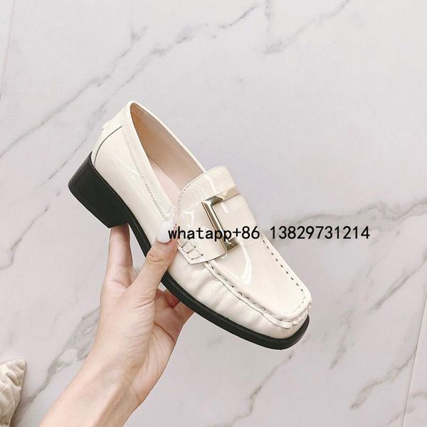 dress shoes 2021 women leather platform loafers british style casual thick heel mid classical quality, Black
dress shoes 2021 women leather platform loafers british style casual thick heel mid classical quality, Black