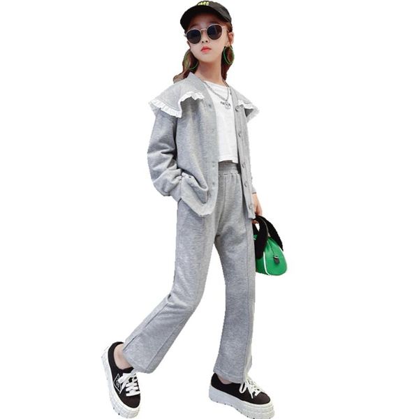 clothing sets girls sport clothes sweatshirt + pants casual style girl set spring autumn tracksuit kids, White
clothing sets girls sport clothes sweatshirt + pants casual style girl set spring autumn tracksuit kids, White