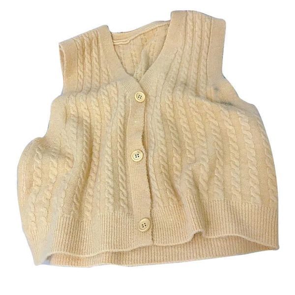spring v-neck fashion oversized knitted vest sweater vintage sleeveless side vents female waistcoat chic 210531, Black;white
spring v-neck fashion oversized knitted vest sweater vintage sleeveless side vents female waistcoat chic 210531, Black;white