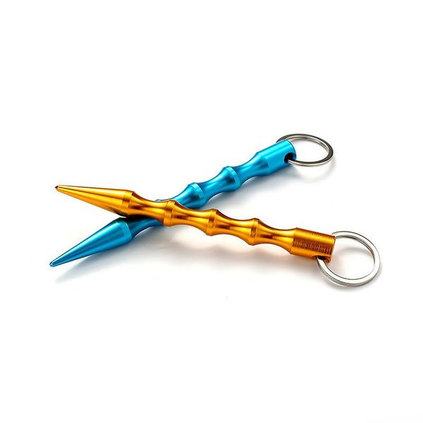 aluminum self defense keychain mental stick cars keychains personal safty key chain charm car keyring 9 colors vv586, Silver
aluminum self defense keychain mental stick cars keychains personal safty key chain charm car keyring 9 colors vv586, Silver