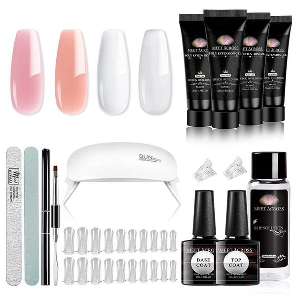 nail art kits meet across poly uv gel kit 20ml quick building acrylic polish for extensions set
nail art kits meet across poly uv gel kit 20ml quick building acrylic polish for extensions set