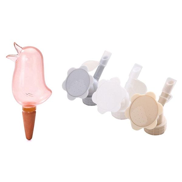 watering equipments 1x little bird drop water device pink & 3pcs 2 in 1 plastic household pot bottle jug small sprinkler
watering equipments 1x little bird drop water device pink & 3pcs 2 in 1 plastic household pot bottle jug small sprinkler