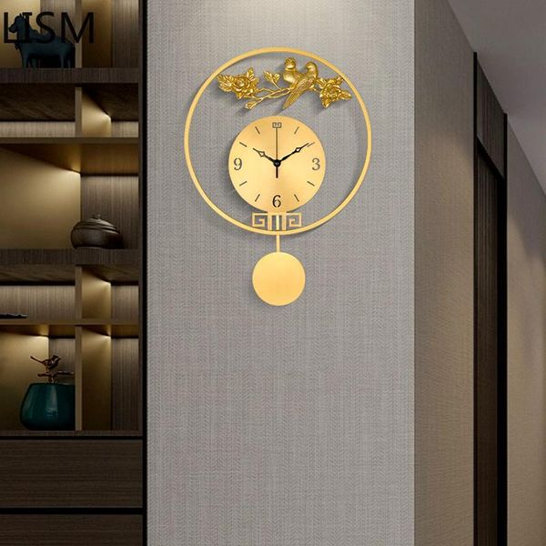 wall clocks clock mechanism with pendulum luxury home decor living room creative copper simple decoration reloj pared
wall clocks clock mechanism with pendulum luxury home decor living room creative copper simple decoration reloj pared