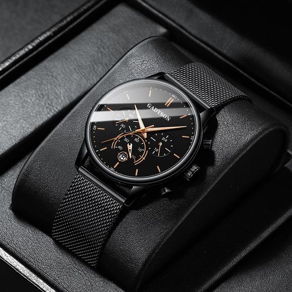 wristwatches men luxury watches male calendar stainless steel mesh casual quartz watch relogio masculino men's business wristwatch, Slivery;brown
wristwatches men luxury watches male calendar stainless steel mesh casual quartz watch relogio masculino men's business wristwatch, Slivery;brown