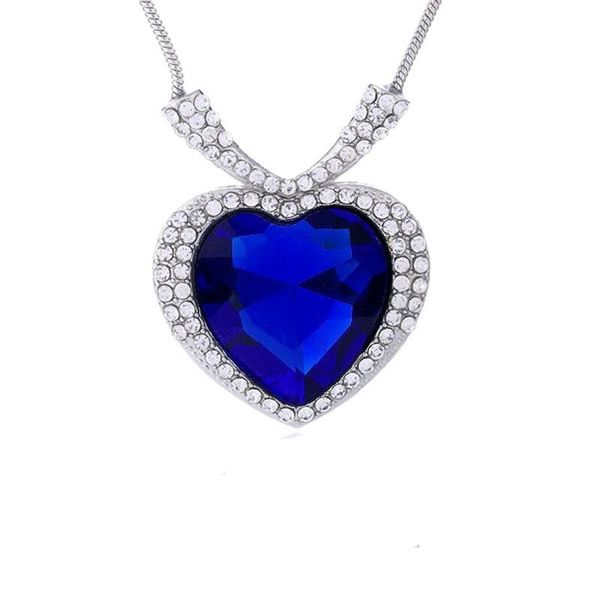 pendant necklaces rnafashion jewelry heart shape ocean blue necklace silver plated full of rhinestone for women wedding jewellery
pendant necklaces rnafashion jewelry heart shape ocean blue necklace silver plated full of rhinestone for women wedding jewellery