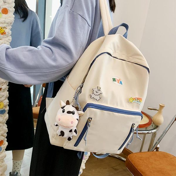 korean cute girl backpack women's large-capacity simple school bag for young women harajuku student schoolbag lady bags
korean cute girl backpack women's large-capacity simple school bag for young women harajuku student schoolbag lady bags
