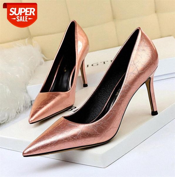 272-1 european and american fashion simple stiletto shoes retro high heels shallow mouth pointed nightclub thin #6l6l
272-1 european and american fashion simple stiletto shoes retro high heels shallow mouth pointed nightclub thin #6l6l