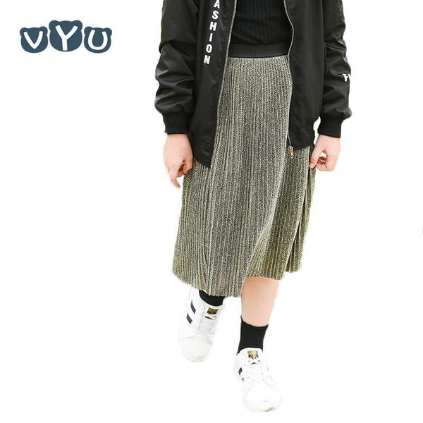 skirts pleated autumn skirt brilliant teenager kid princess fashion high waist elastic child clothes, Blue
skirts pleated autumn skirt brilliant teenager kid princess fashion high waist elastic child clothes, Blue