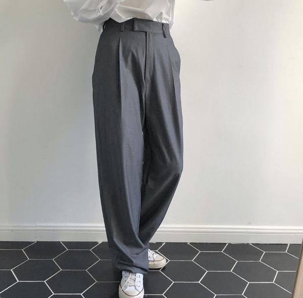 women's pants & capris women high waist oversize loose straight leg casual trousers 2021, Black;white
women's pants & capris women high waist oversize loose straight leg casual trousers 2021, Black;white