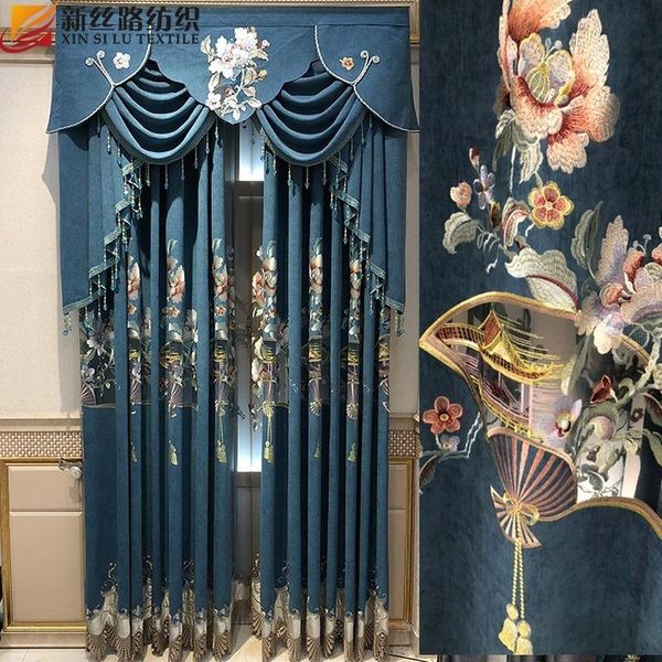 morandi curtains for living room bedroom chinese snowflake secret fan high-end water-soluble hollow embroidered curtain & drapes
morandi curtains for living room bedroom chinese snowflake secret fan high-end water-soluble hollow embroidered curtain & drapes