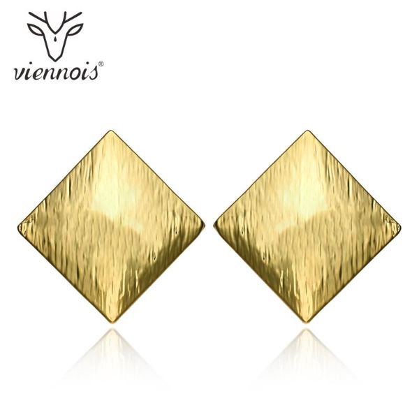 stud viennois gold color french clip earrings for women fashion jewelry square, Golden;silver
stud viennois gold color french clip earrings for women fashion jewelry square, Golden;silver