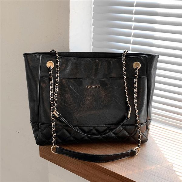 evening bags burminsa large quilted chain work shoulder for women designer tote ladies handbags winter 2021 black white
evening bags burminsa large quilted chain work shoulder for women designer tote ladies handbags winter 2021 black white