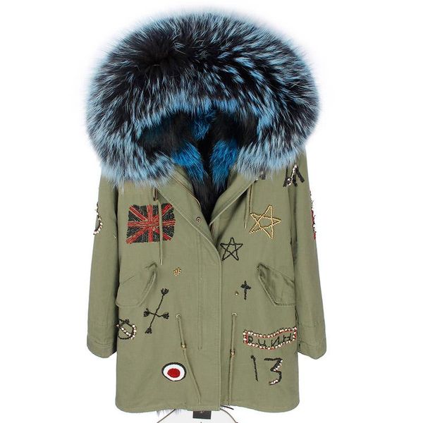 women's fur & faux women winter jacket long woman outwear thick parkas warm natural real coat female fashion streetwear outerwear, Black
women's fur & faux women winter jacket long woman outwear thick parkas warm natural real coat female fashion streetwear outerwear, Black