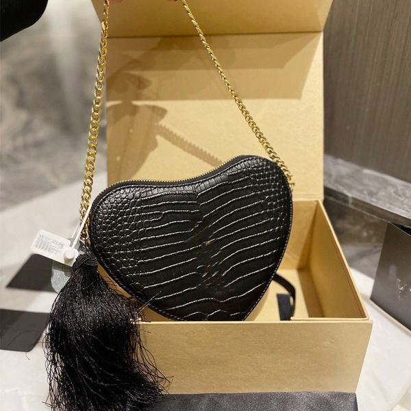love heart shape mini crossbody bag purse ladies shoulder bags soft cowhide pouch tassels smooth leather women gold color chain letters wall, Red;black
love heart shape mini crossbody bag purse ladies shoulder bags soft cowhide pouch tassels smooth leather women gold color chain letters wall, Red;black
