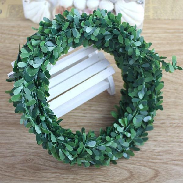 silk garland green leaf iron wire artificial flower vine rattan for wedding car decoration home party diy 7.5m decorative flowers & wreaths
silk garland green leaf iron wire artificial flower vine rattan for wedding car decoration home party diy 7.5m decorative flowers & wreaths