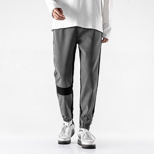 men casual fitness pants 2021 harem ankle length trousers hip hop harajuku joggers streetwear men's, Black
men casual fitness pants 2021 harem ankle length trousers hip hop harajuku joggers streetwear men's, Black