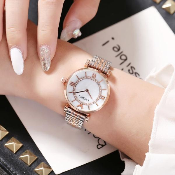 wristwatches ksenrui fashion relogio feminino quartz stainless steel luxury woman watch 2021 waterproof rhinestone rose gold ladies, Slivery;brown
wristwatches ksenrui fashion relogio feminino quartz stainless steel luxury woman watch 2021 waterproof rhinestone rose gold ladies, Slivery;brown
