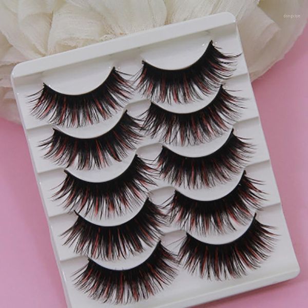 stage thick false eyelashes black plus red blue multi-style five pairs of fake handmade1
stage thick false eyelashes black plus red blue multi-style five pairs of fake handmade1