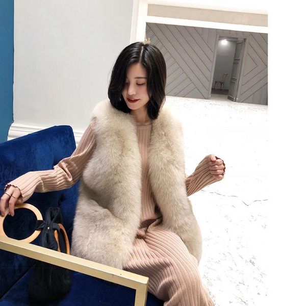 women's fur & faux 2021 women autumn winter korean slim imitation vest female short waistcoat jackets ladies warm r409, Black
women's fur & faux 2021 women autumn winter korean slim imitation vest female short waistcoat jackets ladies warm r409, Black