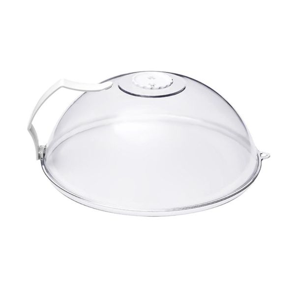 special heating cover microwave oven spray proof (transparent) kitchen storage & organization