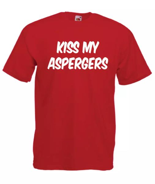 kiss my aspergers autism autistic awareness xmas birthday mens womens t shirt, White;black
kiss my aspergers autism autistic awareness xmas birthday mens womens t shirt, White;black