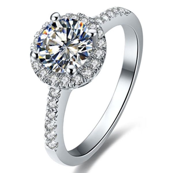 cluster rings genuine white gold ring moissanite jewelry 0.5ct diamond carbon women engagement, Golden;silver
cluster rings genuine white gold ring moissanite jewelry 0.5ct diamond carbon women engagement, Golden;silver