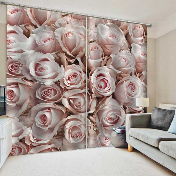 curtain & drapes customized size luxury pink rose curtains 3d blackout for living room bedding
curtain & drapes customized size luxury pink rose curtains 3d blackout for living room bedding
