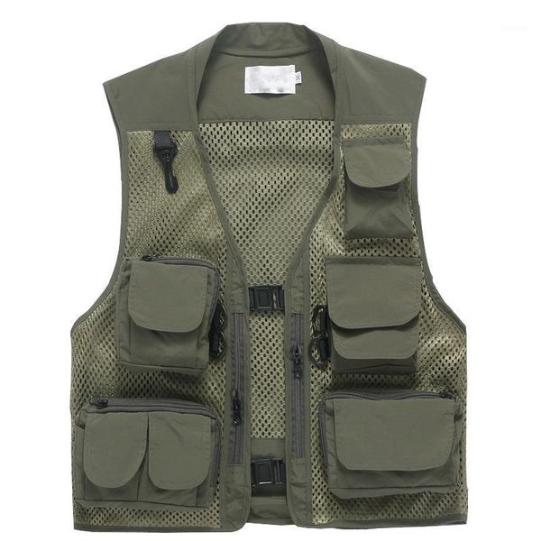 men's vests 2021 casual loose mesh mens vest xxxl summer work multi-pocket pography men male reporter sleeveless jacket, Black;white
men's vests 2021 casual loose mesh mens vest xxxl summer work multi-pocket pography men male reporter sleeveless jacket, Black;white