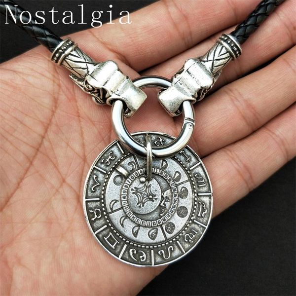 pendant necklaces viking oidn wolf head with reto the old moon phase talisman necklace vintage men's rune amulet jewelry drop, Silver
pendant necklaces viking oidn wolf head with reto the old moon phase talisman necklace vintage men's rune amulet jewelry drop, Silver