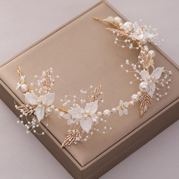 hair clips & barrettes pearl flower headband wedding tiara girl crown bridal accessories hairwear jewelry bride fashion headpieces, Golden;silver
hair clips & barrettes pearl flower headband wedding tiara girl crown bridal accessories hairwear jewelry bride fashion headpieces, Golden;silver