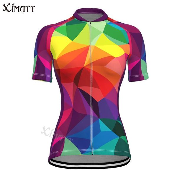 racing jackets xima style summer polyester women's short sleeve cycling jersey mtb road bike quick dry moisture wicking customizable, Black;red
racing jackets xima style summer polyester women's short sleeve cycling jersey mtb road bike quick dry moisture wicking customizable, Black;red