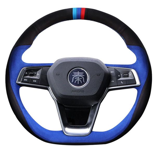 steering wheel covers for byd song pro max tang qin han luxury suede leather hand sewn car cover customize skidproof slim accessories
steering wheel covers for byd song pro max tang qin han luxury suede leather hand sewn car cover customize skidproof slim accessories