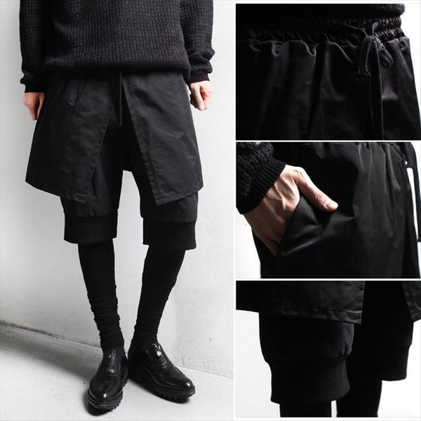 autumn nightclub bar slim women pants hairstylist fake two pieces leggings casual skirts men clothes hip hop streetwear, Black
autumn nightclub bar slim women pants hairstylist fake two pieces leggings casual skirts men clothes hip hop streetwear, Black