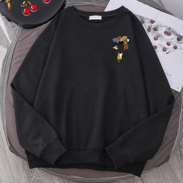 men's hoodies & sweatshirts cartoon cat dog full pockets men warm pullovers autumn fashion hoodie sweatshirt loose harajuku streetwear, Black
men's hoodies & sweatshirts cartoon cat dog full pockets men warm pullovers autumn fashion hoodie sweatshirt loose harajuku streetwear, Black
