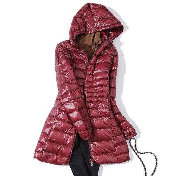 women's down & parkas 2021 long jacket women winter ultra light with hooded coat female, Black
women's down & parkas 2021 long jacket women winter ultra light with hooded coat female, Black