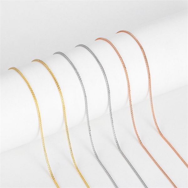 s925 chopin women's sweater electroplating platinum 18k gold color silver neck chain lengthening, Black
s925 chopin women's sweater electroplating platinum 18k gold color silver neck chain lengthening, Black