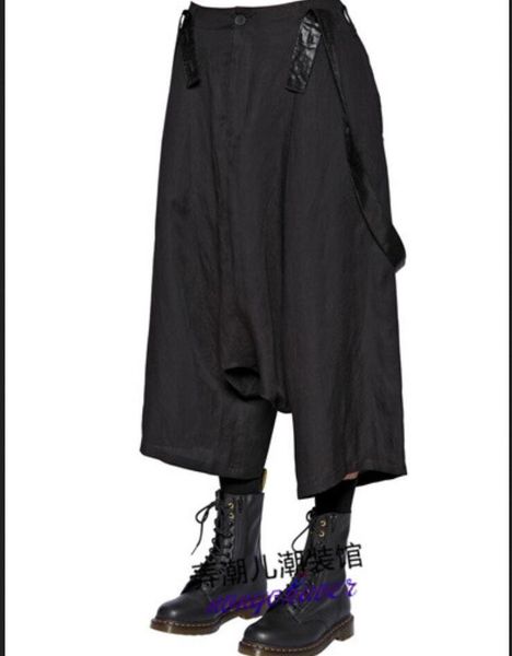 men's pants euro american tide pant casual loose low-grade eight points wide baggy overalls dancer singer stage costumes 27-40, Black
men's pants euro american tide pant casual loose low-grade eight points wide baggy overalls dancer singer stage costumes 27-40, Black