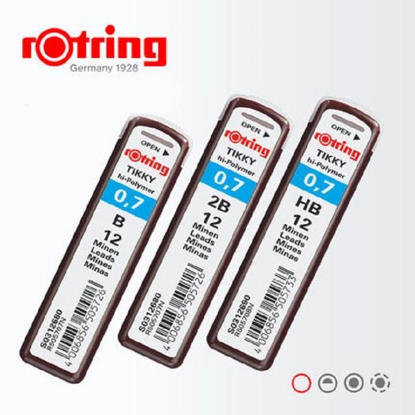 refills germany original rotring mechanical pencil lead activity tikky hi-polymer minen leads, Black;red
refills germany original rotring mechanical pencil lead activity tikky hi-polymer minen leads, Black;red