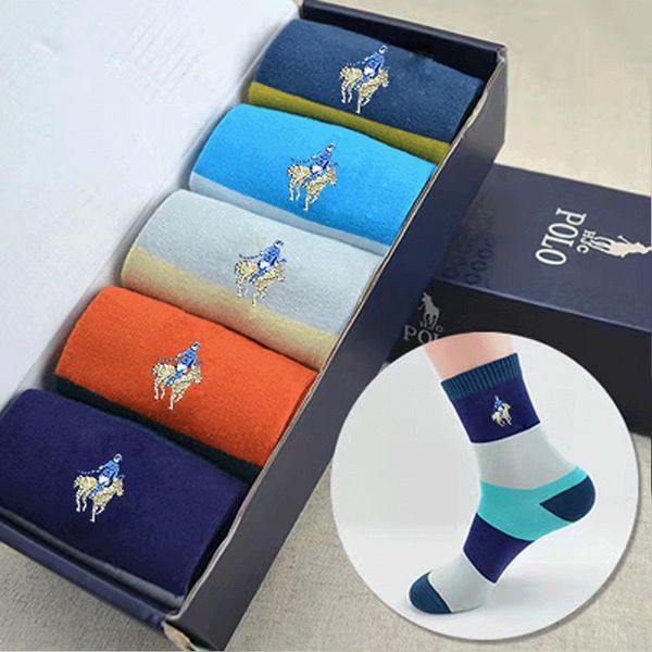 designer luxury polos socks 20 colour fashion women and men casual cotton breathable basketball football sports 5 colors sock with box, Black
designer luxury polos socks 20 colour fashion women and men casual cotton breathable basketball football sports 5 colors sock with box, Black