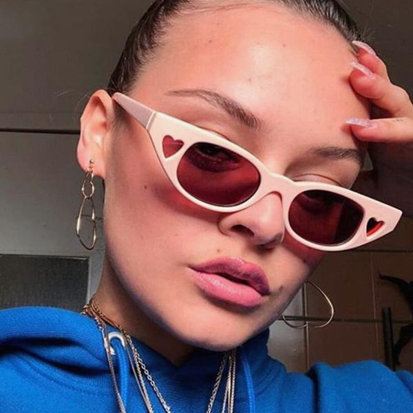 sunglasses vintage cat glasses women plastic cateye heart-shaped sun eye uv400 fashion designer candies love eyewear oculos, White;black
sunglasses vintage cat glasses women plastic cateye heart-shaped sun eye uv400 fashion designer candies love eyewear oculos, White;black