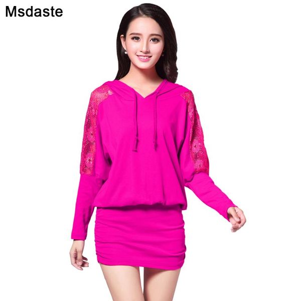 casual dresses women hooded sweatshirt hoodie slim hip autumn batwing long sleeve tunics vestidos sweater lady bodycon dress top, Black;gray
casual dresses women hooded sweatshirt hoodie slim hip autumn batwing long sleeve tunics vestidos sweater lady bodycon dress top, Black;gray