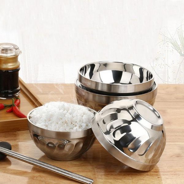 wilona thicken double layer heat insulation stainless steel bowls household 2 style ramen soup circular anti-scald
wilona thicken double layer heat insulation stainless steel bowls household 2 style ramen soup circular anti-scald