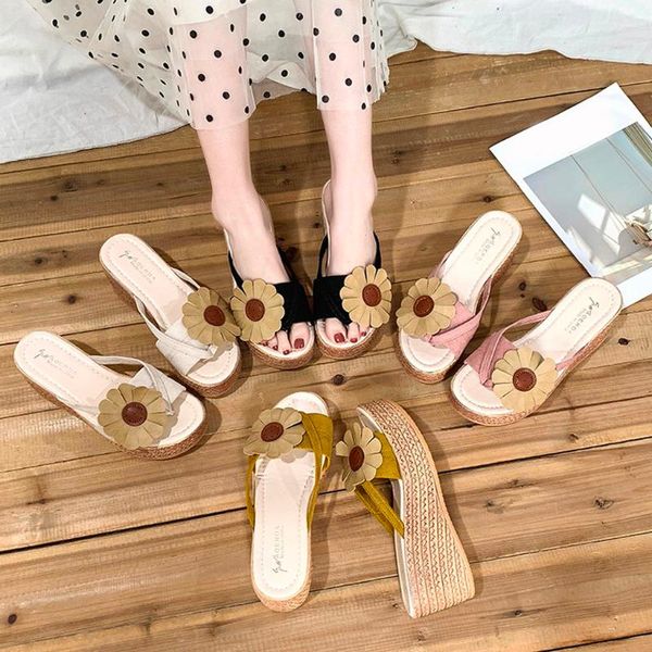 summer sandals for women 2021 pink bohemian style high heel wedge striptease shoes sandalias mujer 3, Black
summer sandals for women 2021 pink bohemian style high heel wedge striptease shoes sandalias mujer 3, Black