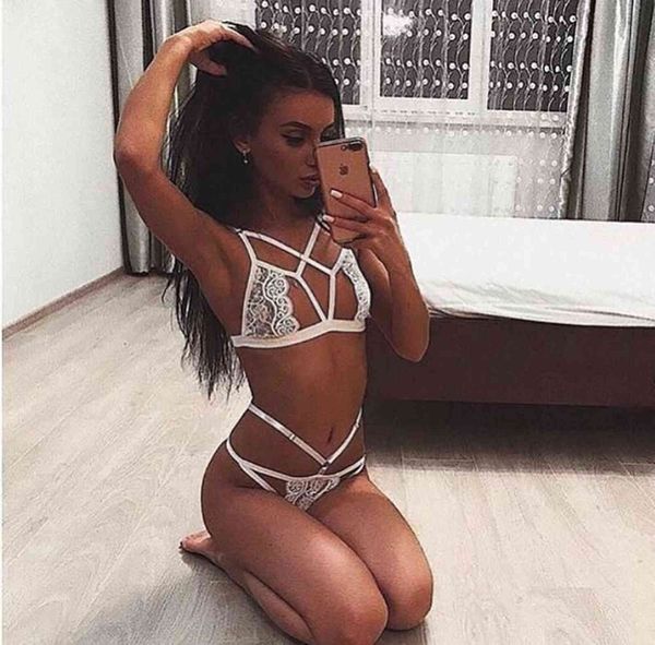 undergarments sleepwear 2021 selling lace cross tie women's fun suit 6256, White
undergarments sleepwear 2021 selling lace cross tie women's fun suit 6256, White