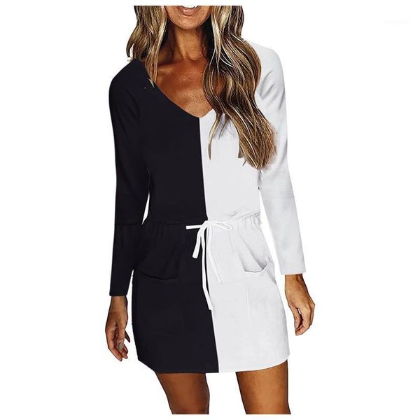 casual dresses summer elegant v-neck party dress women long sleeve mini office lady fashion print a line vestido 2021, Black;gray
casual dresses summer elegant v-neck party dress women long sleeve mini office lady fashion print a line vestido 2021, Black;gray