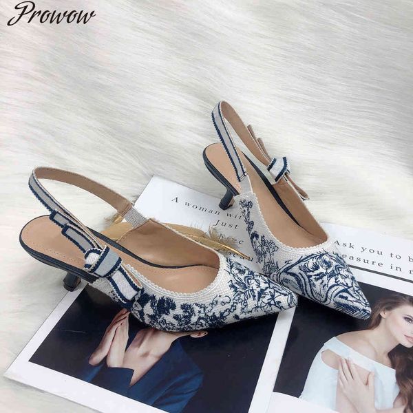 prowow women fashion color block embroidered pumps ladies designer brand sandals sheepskin insoles pointed toe high heels shoes 60% off stor, Black
prowow women fashion color block embroidered pumps ladies designer brand sandals sheepskin insoles pointed toe high heels shoes 60% off stor, Black